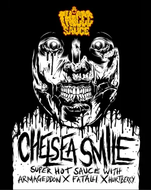 CHELSEA SMILE Super Hot Sauce With Armageddon x Fatalli x Hurtberry *WHOLESALE*