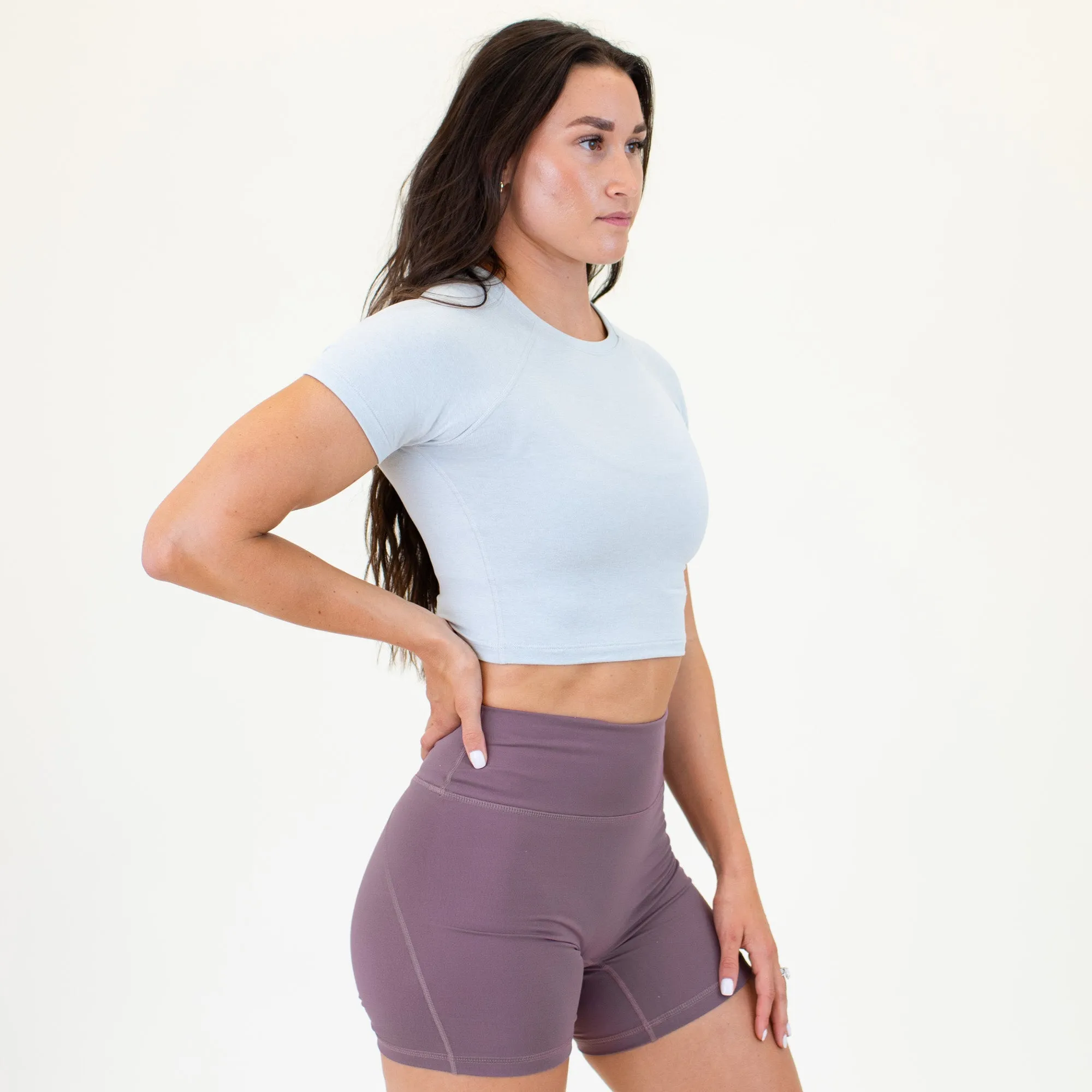 Evermore Crop Short Sleeve