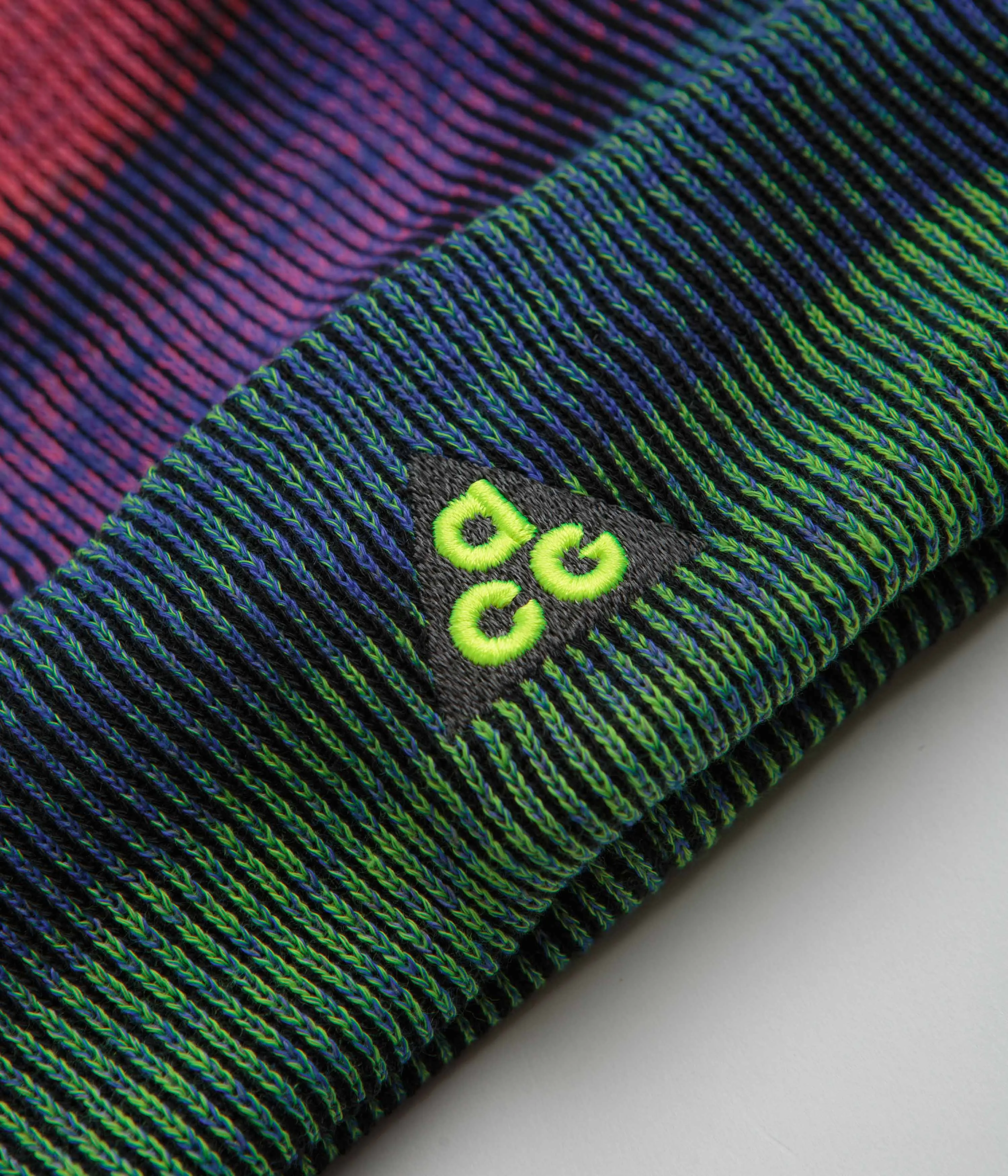 Nike ACG Peak Beanie - Light Crimson / Hyper Pink / Hyper Royal / Volt